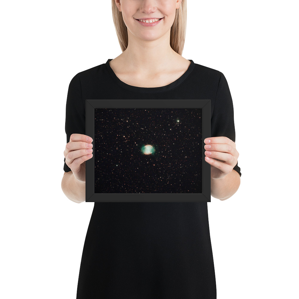 Dumbbell Nebula (NGC 6853) – Framed Print